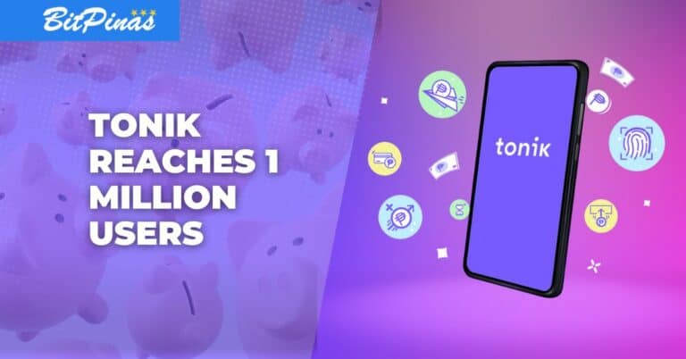 PH Digital Bank Tonik Reaches 1 Million Users Milestone