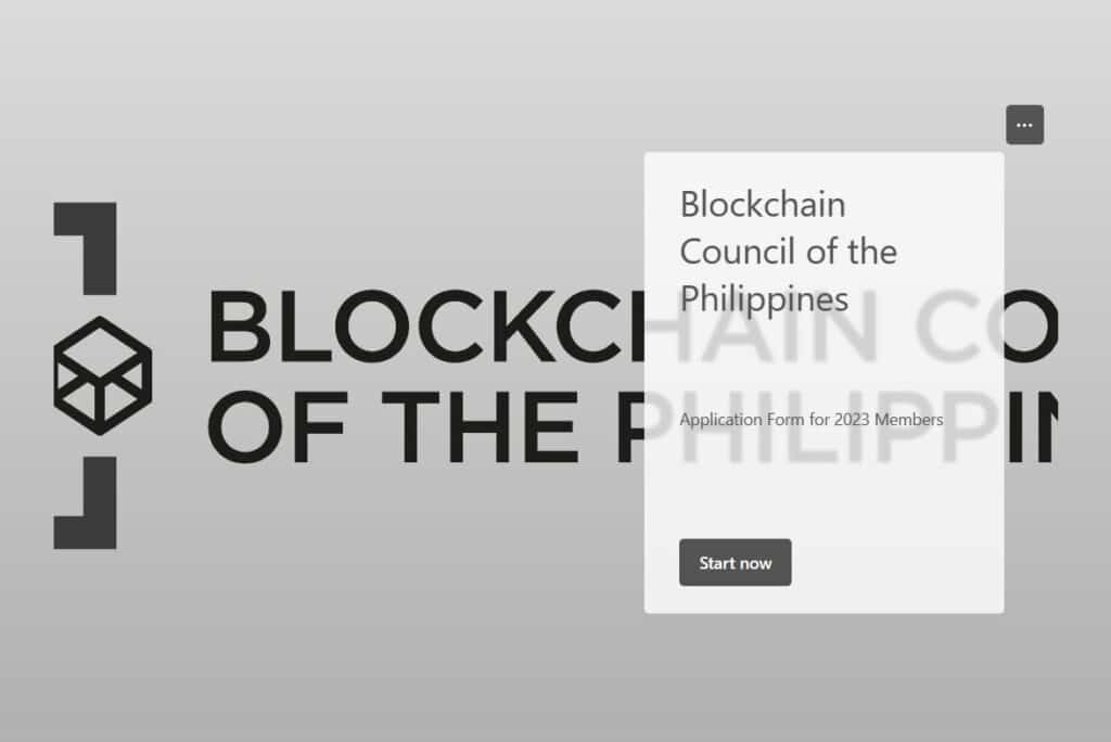 application blockchain council new