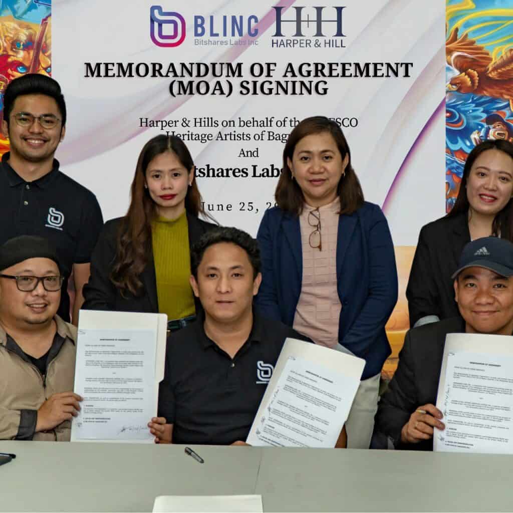 Photo for the Article - Baguio-Based Bitshares Labs, Harper and Hill to Support UNESCO Creative Artists NFT