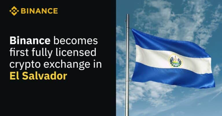 Binance: El Salvador Grants Crypto Exchange License to Global Firm