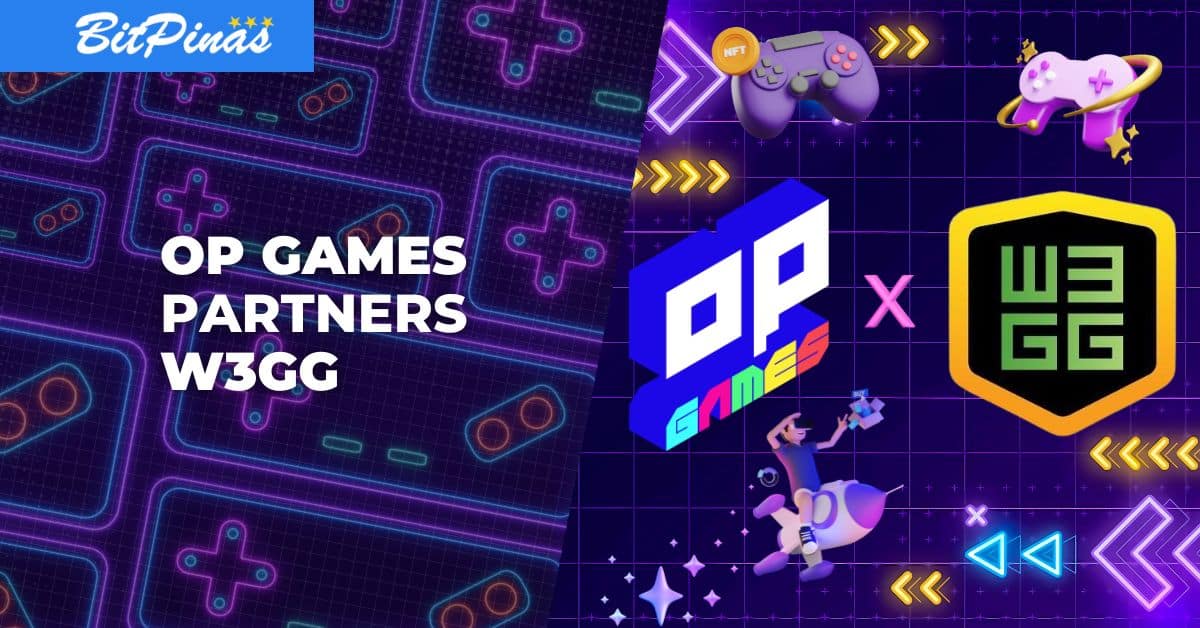 OP Games, W3GG Partner to Drive Web3 Games Forward