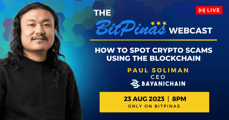 How to Spot Crypto Scams Using the Blockchain | BitPinas Webcast 20