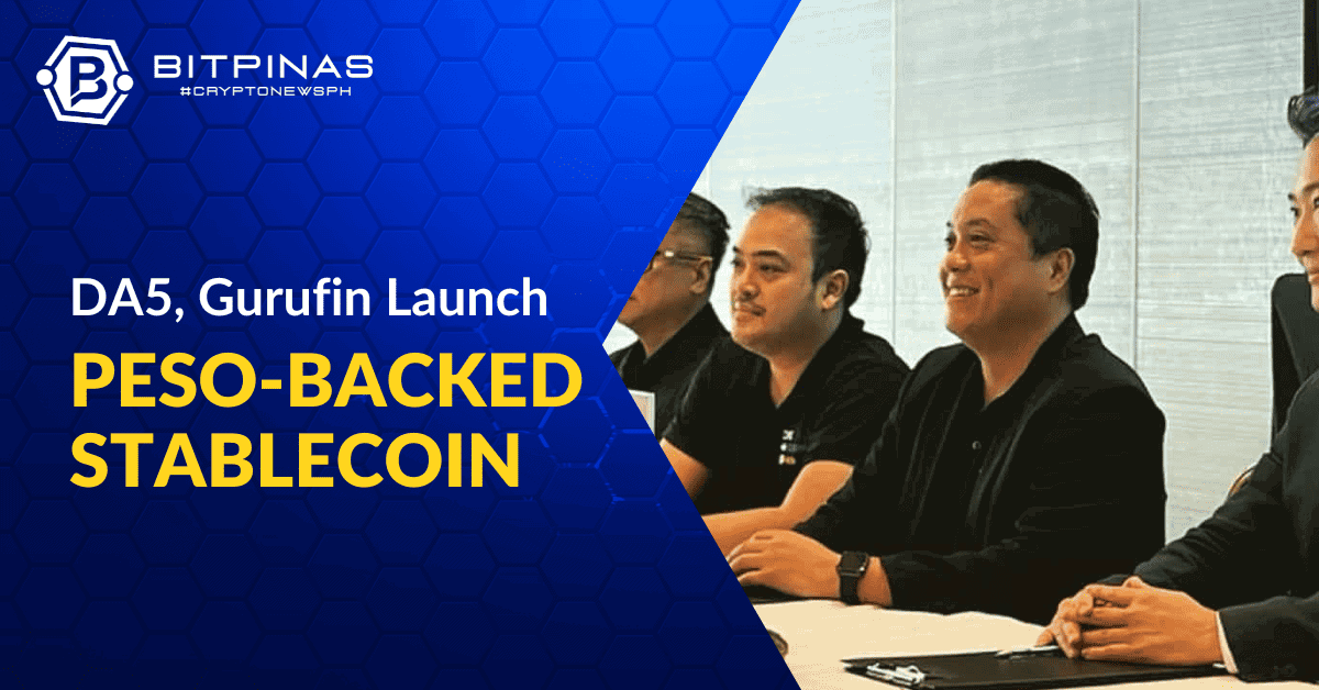 Photo for the Article - Licensed Crypto Exchange DA5, Gurufin Launch Peso Stablecoin