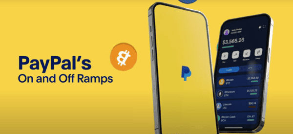 PayPal Crypto On and Off Ramps Feature