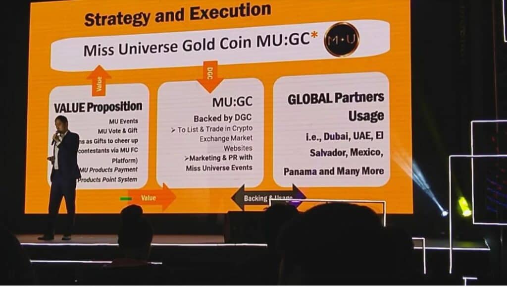 Photo for the Article - UPDATE #2: Who Presented Miss Universe Coin During Philippine Blockchain Week?