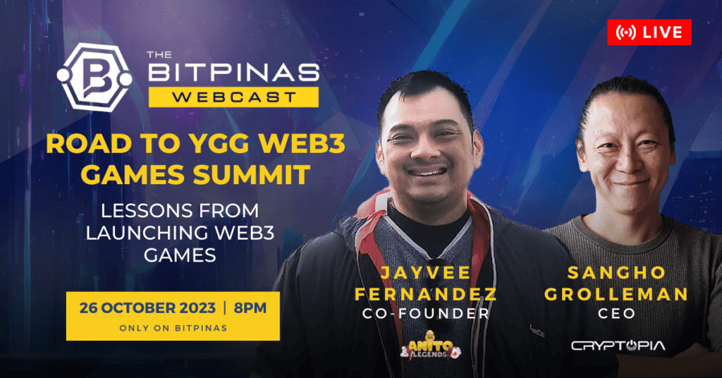 Photo for the Article - Lessons From Launching Web3 Games | BitPinas Webcast 27