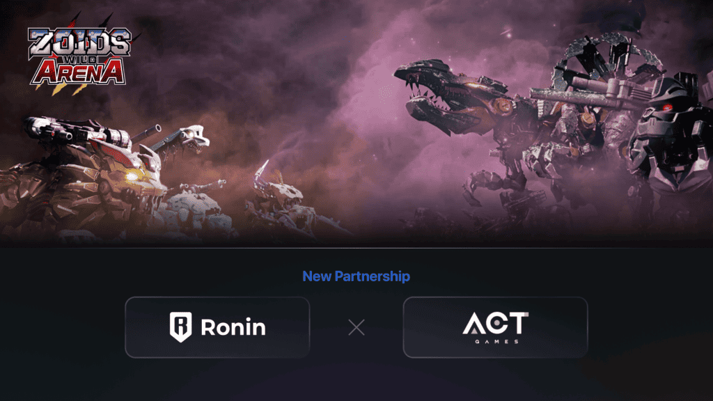 Photo for the Article - Zoids Wild Arena Migrates to Ronin Blockchain of Axie Infinity Developers
