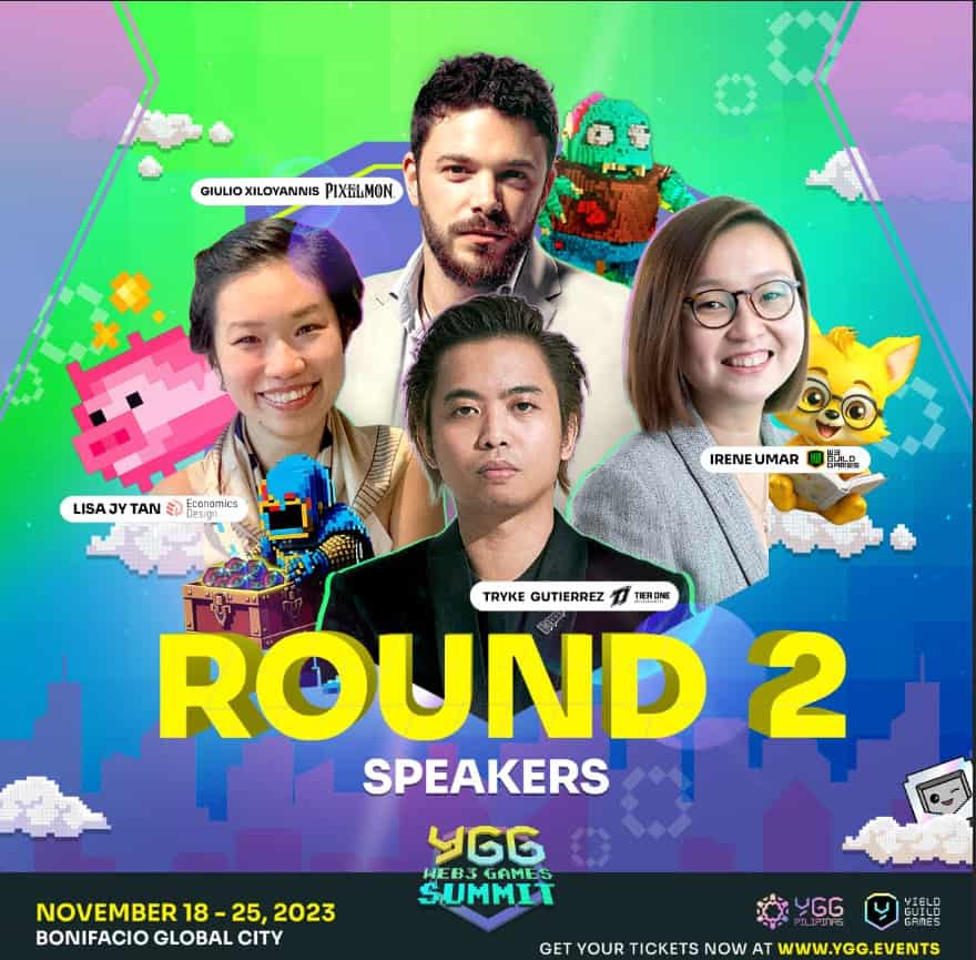 Photo for the Article - [List of Speakers] Web3 Industry Leaders Converge at YGG Web3 Games Summit