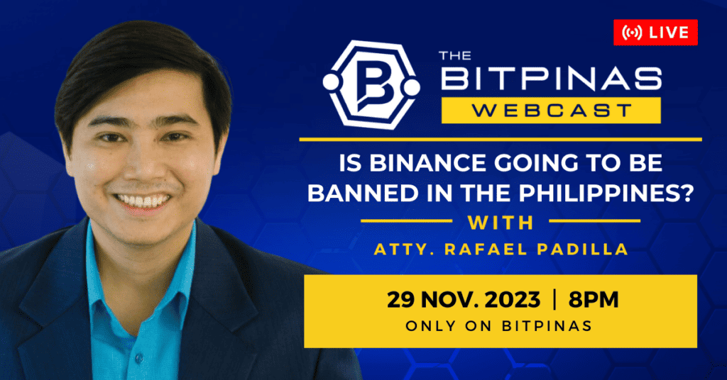 Photo for the Article - Is Binance Going to be Banned in the Philippines? | BitPinas Webcast 32