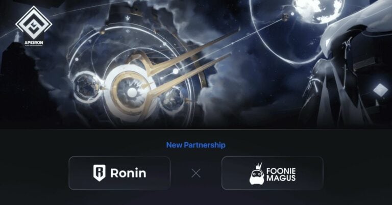 Sky Mavis, Foonie Magus Launch God Game Apeiron on Ronin Blockchain