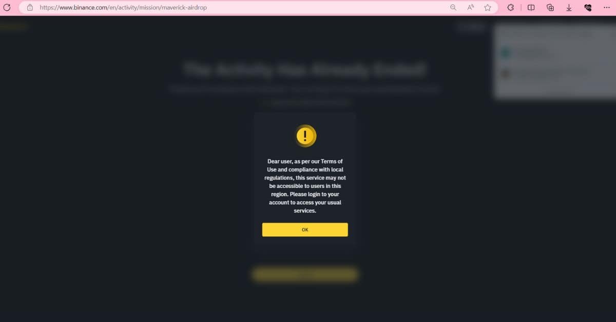 Photo for the Article - Are Binance Referrals, Airdrops, and NFT Certificates Blocked in the Philippines?