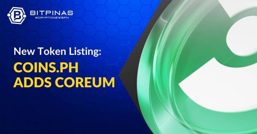 Photo for the Article - Coreum Now Listed in Coins.ph