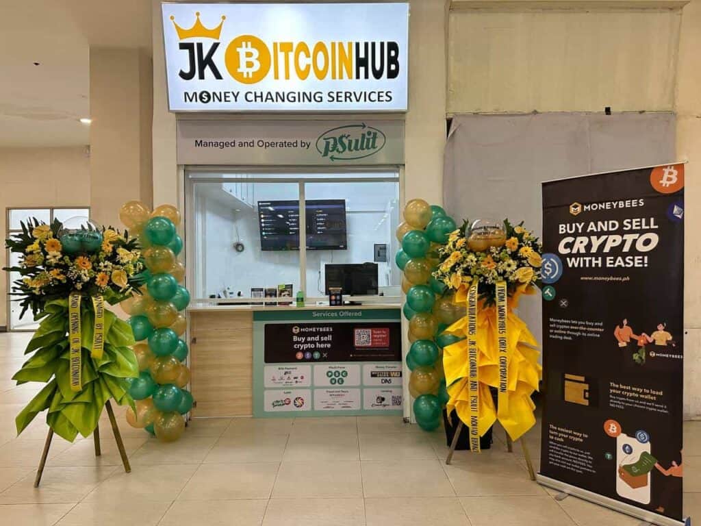 Photo for the Article - Moneybees, PSulit Money Changer Open Third OTC Crypto Trading Hub