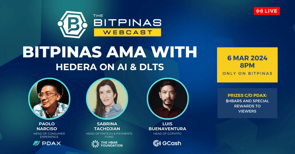 Photo for the Article - BitPinas AMA With Hedera on AI and DLTs