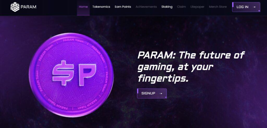 Photo for the Article - PARAM Airdrop? Crypto Points Campaign Confirmed