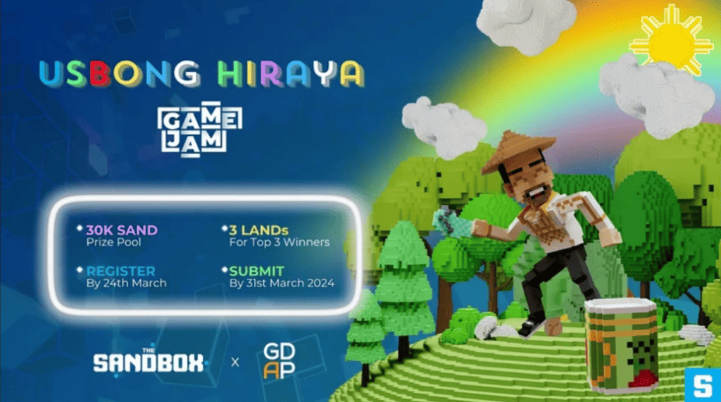 Photo for the Article - The Sandbox Launches Usbong Hiraya Game Jam With Rewards System
