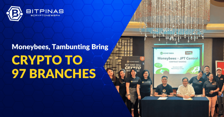 Moneybees, Tambunting Bring Crypto To 97 Pawnshop Branches Nationwide