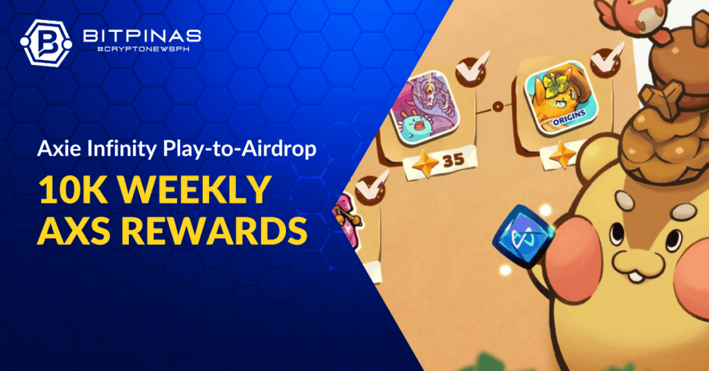 Photo for the Article - Axie Infinity Launches Play-to-Airdrop With Weekly 10K AXS Rewards