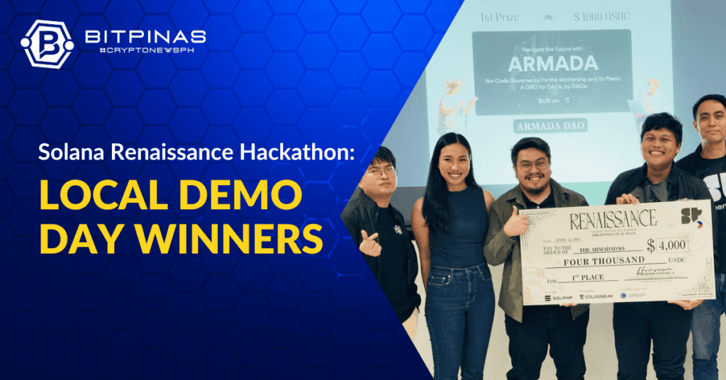 Photo for the Article - Solana Renaissance Hackathon PH: Local Demo Day Winners