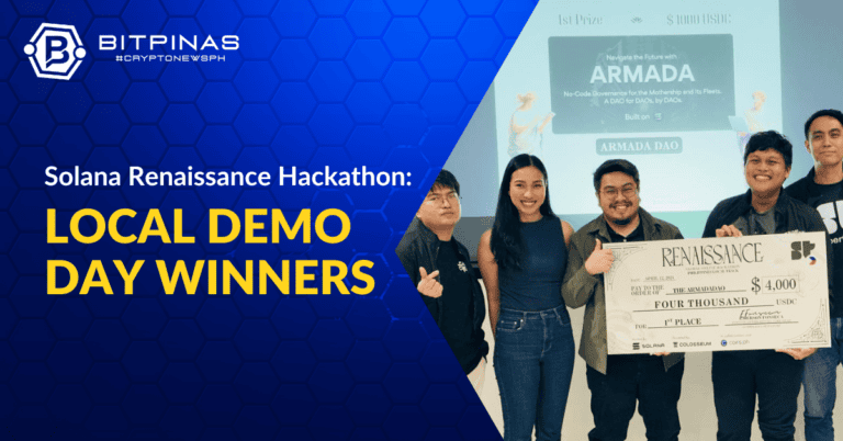 Solana Renaissance Hackathon PH: Local Demo Day Winners