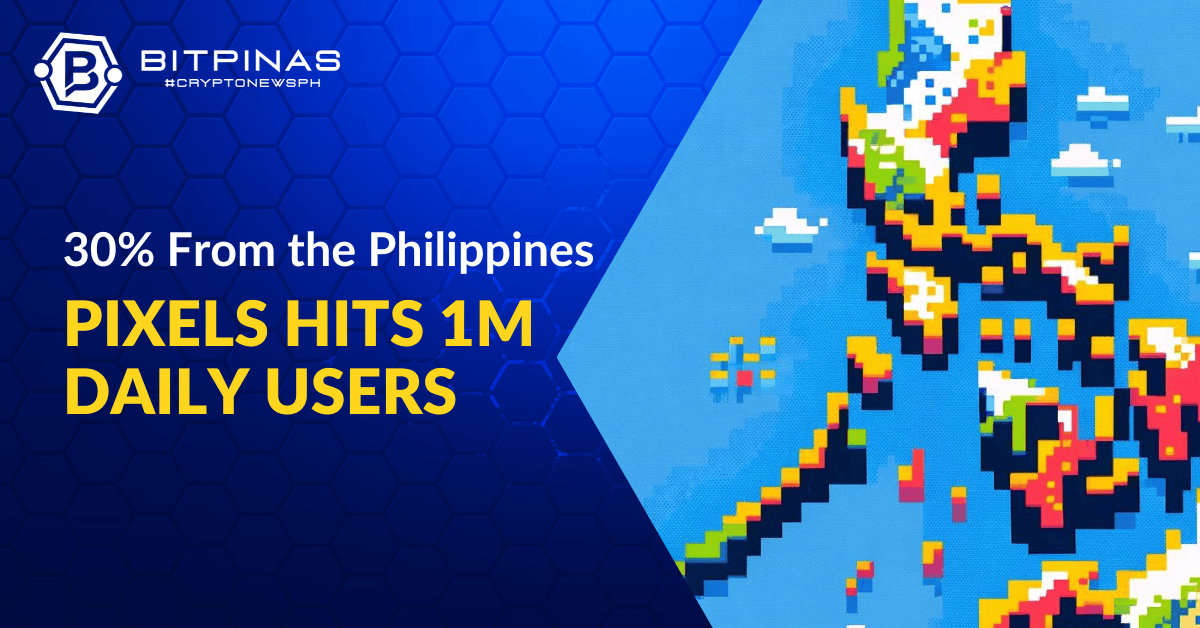 Photo for the Article - How Many Players of Web3 Game Pixels Are From the Philippines?