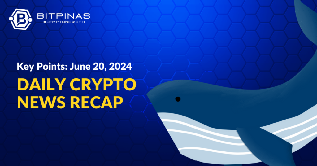 Photo for the Article - Bitcoin Whales Cashed Out $1.2 Billion in 2 Weeks | Key Points | June 20, 2024