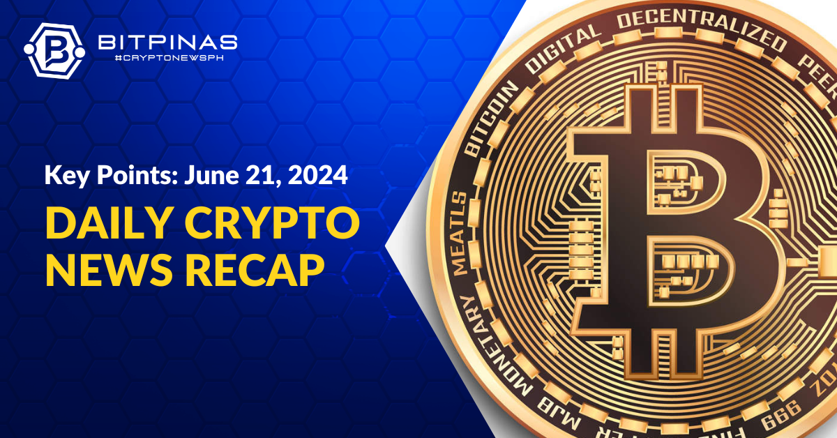 Photo for the Article - Crypto Prices Dip Just as Tech Stocks Do | Key Points | June 21, 2024