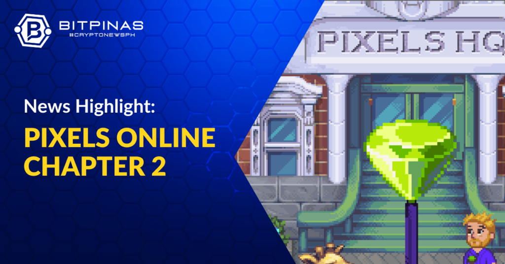 Photo for the Article - Web3 Game Pixels Launches Chapter 2 with Major Gameplay Updates