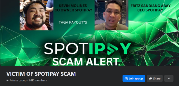 Photo for the Article - Users Remain Unpaid, CEO Deactivates FB as Spotipay Gets Flagged by SEC as Scam