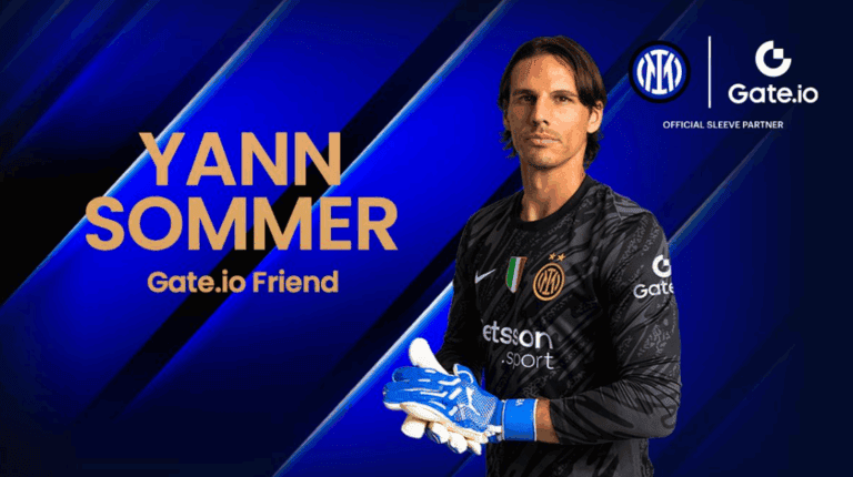 Gate.io and Inter’s Yann Sommer Forge a New Standard in Crypto Trading Security