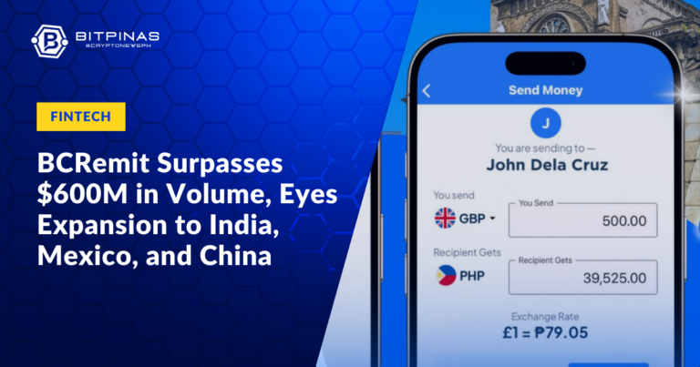 BCRemit Surpasses $600M in Volume, Eyes Expansion to India, Mexico, and China