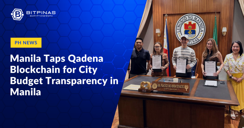 Photo for the Article - Mayor Isko Moreno Taps Qadena Blockchain for City Budget Transparency in Manila