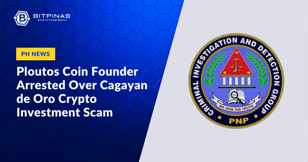 Photo for the Article - Ploutos Coin Founder Arrested Over Cagayan de Oro Crypto Investment Scam