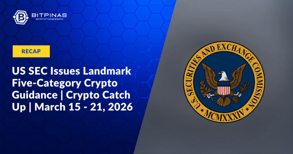 Photo for the Article - US SEC Issues Landmark Five-Category Crypto Guidance | Crypto Catch Up | March 15 - 21, 2026