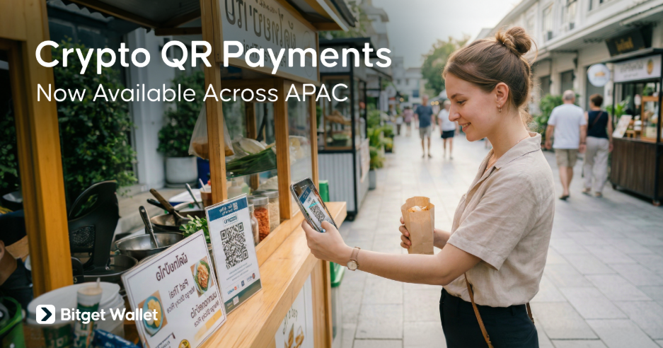 Bitget Wallet Expands Scan-To-Pay via QR Across APAC 2 Photo for the Article - Bitget Wallet Expands Scan-To-Pay via QR Across APAC