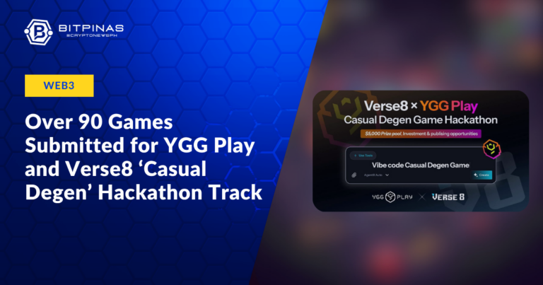Over 90 Games Submitted for YGG Play and Verse8 ‘Casual Degen’ Hackathon Track