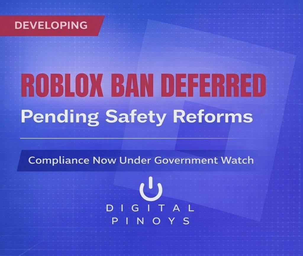 Roblox Ban Temporarily Deferred as Platform Agrees to New Safety Measures -- Digital Pinoys 2 Photo for the Article - Roblox Ban Temporarily Deferred as Platform Agrees to New Safety Measures -- Digital Pinoys