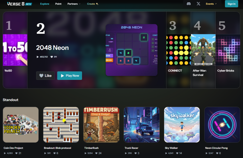 Photo for the Article - Over 90 Games Submitted for YGG Play and Verse8 'Casual Degen' Hackathon Track