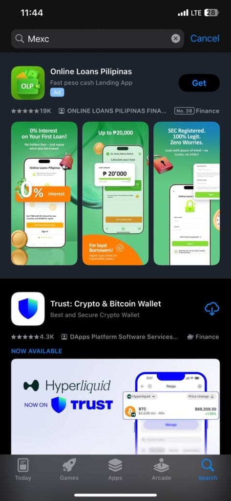 Photo for the Article - Binance, Bitget, OKX, and MEXC Apps Removed From Philippine Apple App Store
