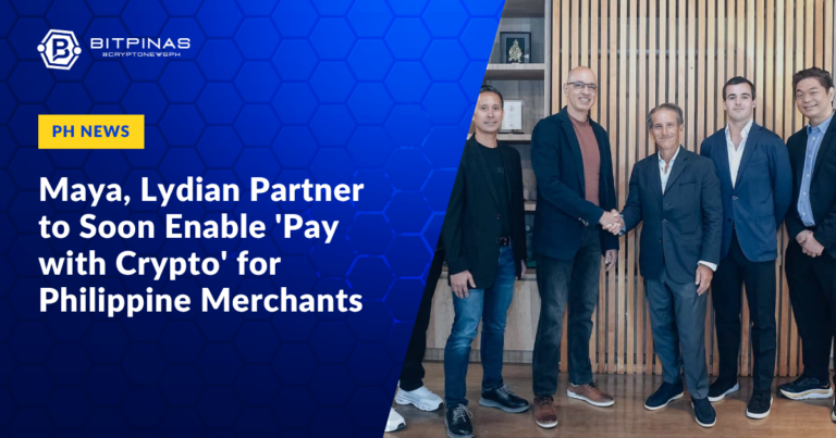 Maya, Lydian Partner to Soon Enable ‘Pay with Crypto’ for Philippine Merchants