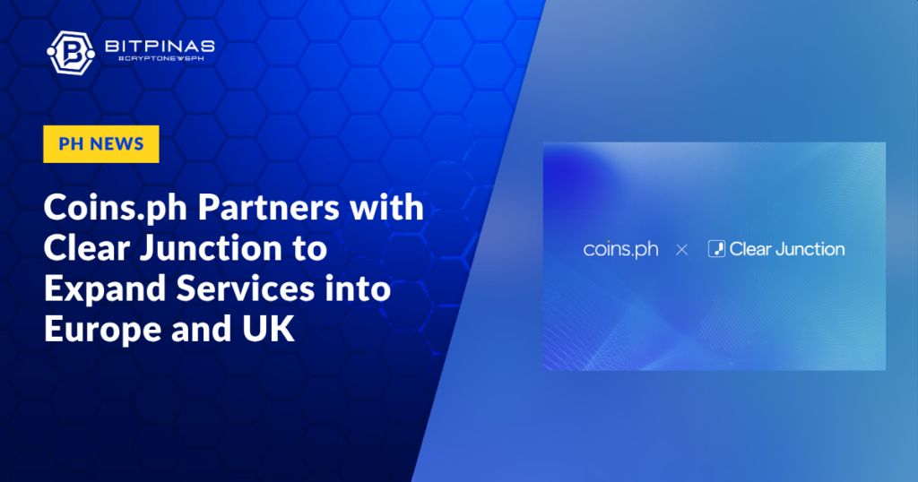 Photo for the Article - Coins.ph Partners with Clear Junction to Expand Services into Europe and UK