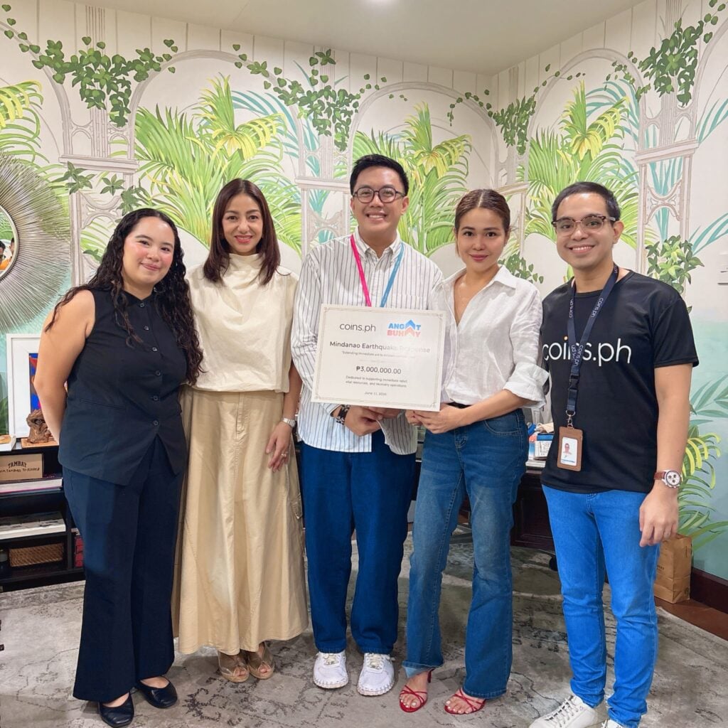 Photo for the Article - Coins.ph Donates ₱3 Million to Angat Pinas for Mindanao Earthquake Relief