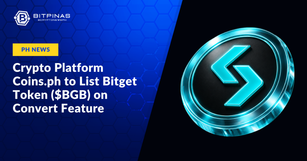 Photo for the Article - Coins.ph to List Bitget Token ($BGB) on Convert Feature