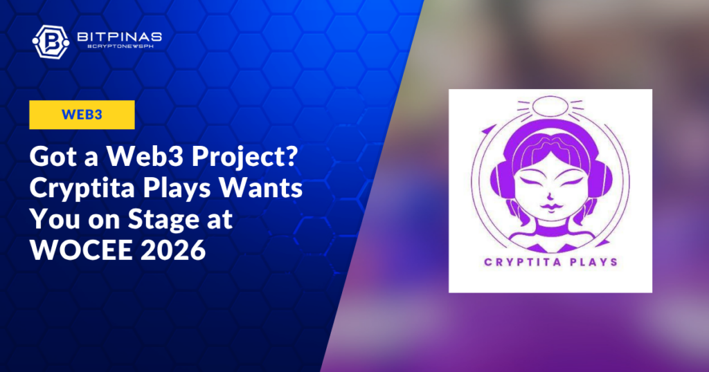 Photo for the Article - Got a Web3 Project? Cryptita Plays Wants You on Stage at WOCEE 2026