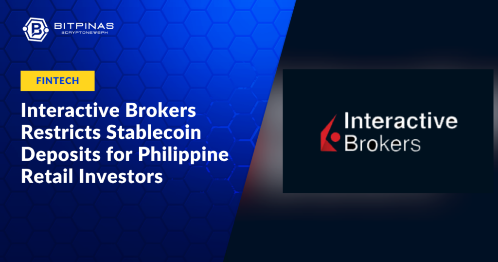 Photo for the Article - Interactive Brokers Restricts Stablecoin Deposits for Philippine Retail Investors