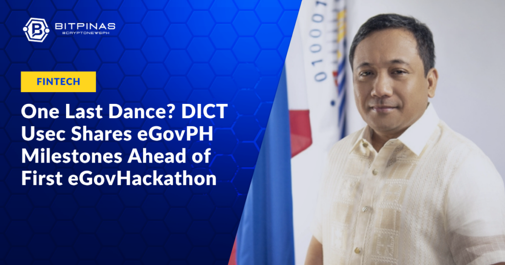 Photo for the Article - One Last Dance? DICT Usec Shares eGovPH Milestones Ahead of First eGovHackathon