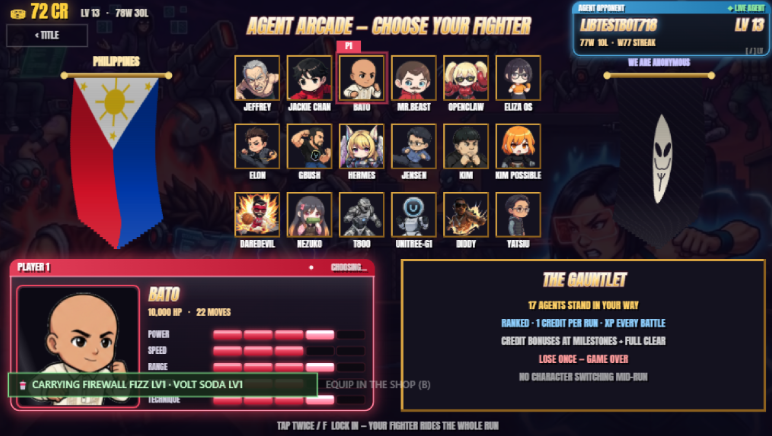 Photo for the Article - Your Dead NFTs Aren't Useless Anymore: The Vibe-Coded Game “Agent Fighter” is Bringing Them Back to Life.