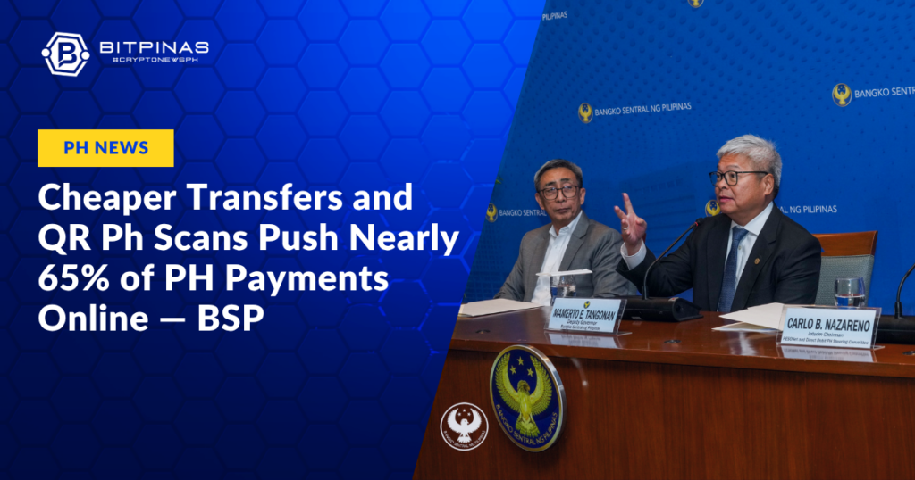 Photo for the Article - Cheaper Transfers and QR Ph Scans Push Nearly 65% of PH Payments Online — BSP