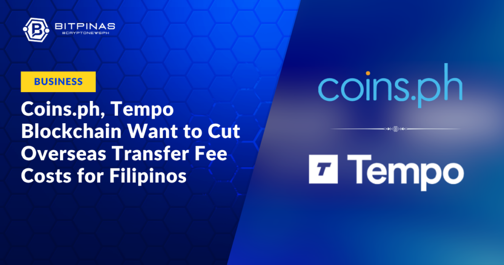 Photo for the Article - Coins.ph, Tempo Blockchain Want to Cut Overseas Transfer Fee Costs for Filipinos