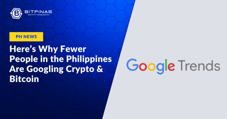 Here’s Why Fewer People in the Philippines Are Googling Crypto